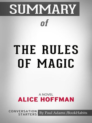 cover image of Summary of the Rules of Magic